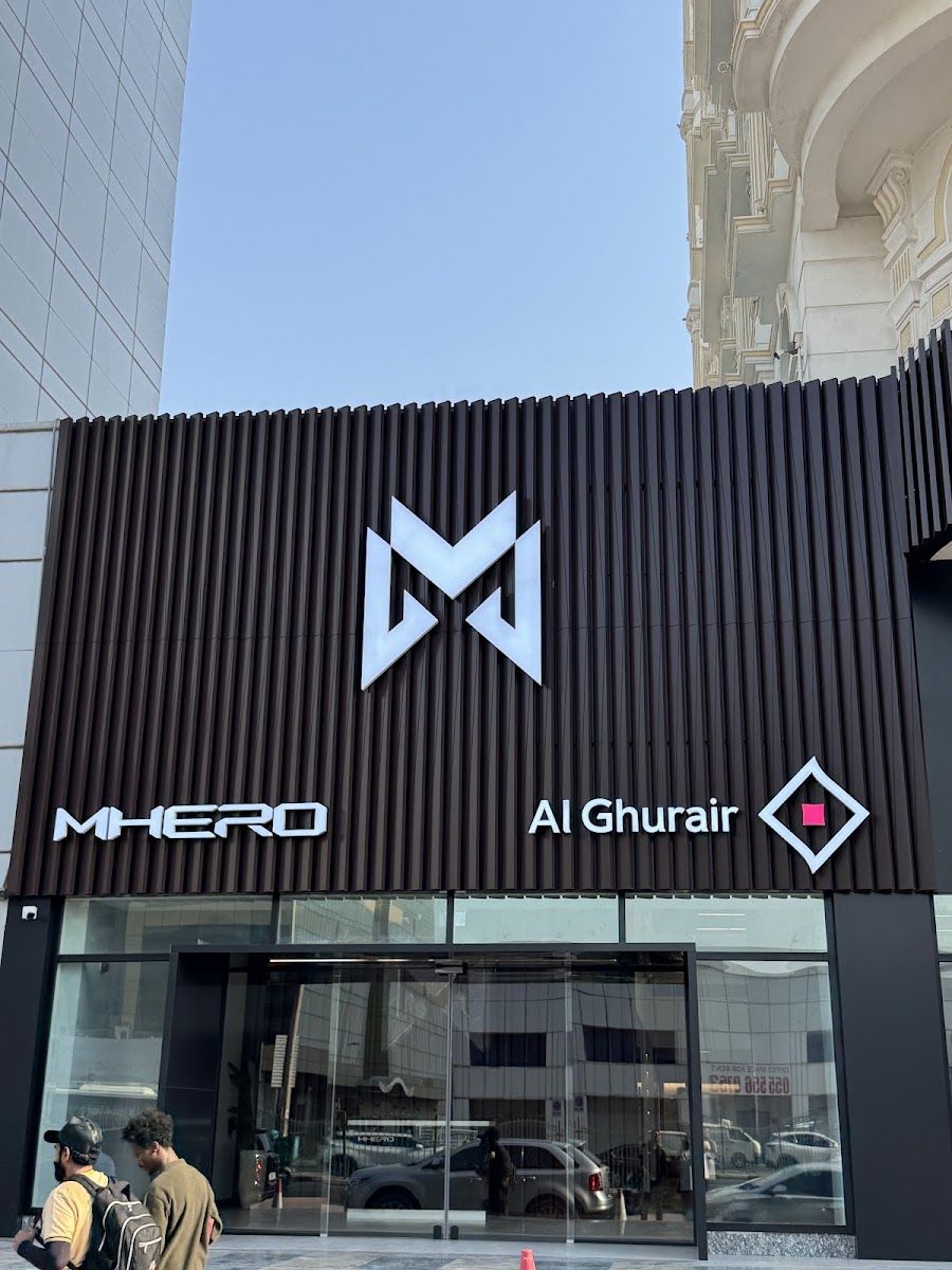 MHERO showroom — Al Ghurair Mobility in Deira, Dubai